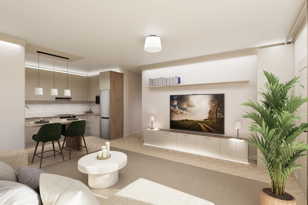 Lakberendező portfólió nappali